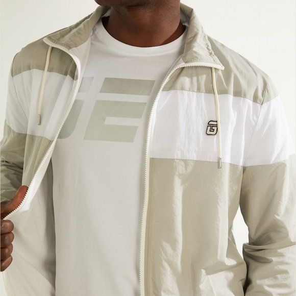 GUESS Men's Nowell Zip-Up Jacket sz L - Picture 3 of 8